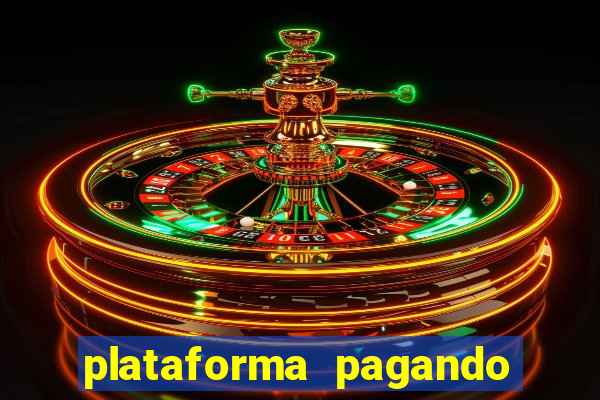plataforma pagando no cadastro bet